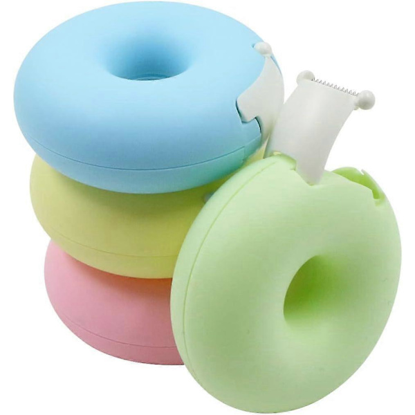 4-pack tejpdispenser - Mini munkformad tejpskärare