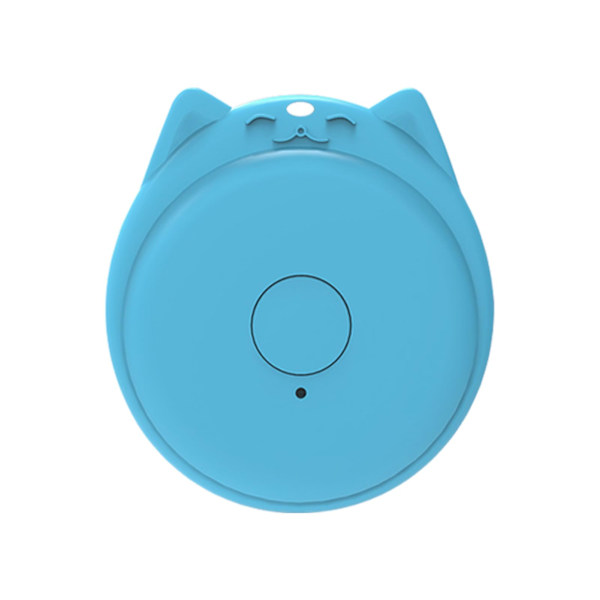 Personliga enheter, Smart GPS-tracker - Trådlös Smart Pet Tracker | Anti-förlorad platsspårare, liten GPS-enhet, objektdetektor (blå)