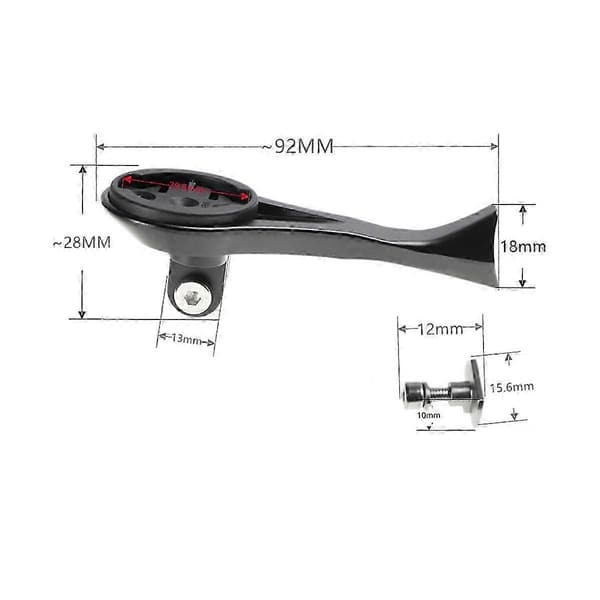 For SL7 Stemfeste Holder Sykkelcomputer Kamera Sykkel Stem Forlengelsesstøtte Holder