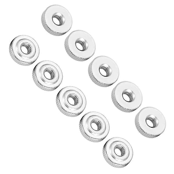 10 st Räfflade tummuttrar M4 M5 M6 M8 M10 GB807 Handtagsmutter