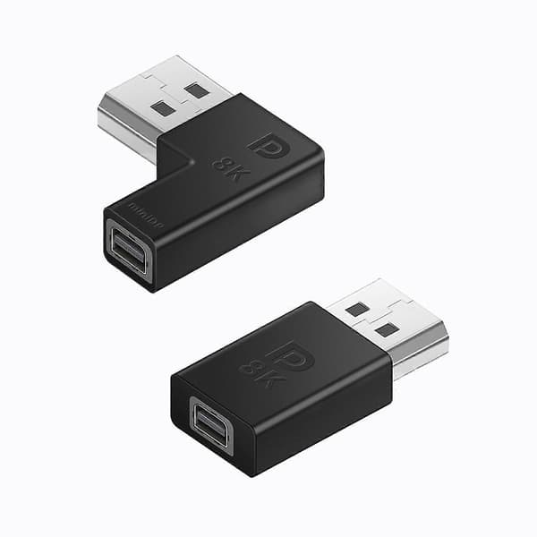 Mini Dp Til Dp Kabeladapter Displayport Konverter Hoved 8k 60hz 4k 2k 165hz