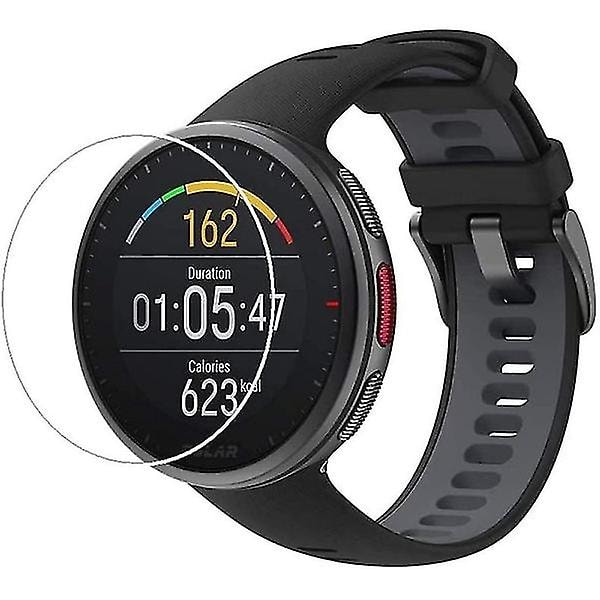 2-PAK Polar Vantage V2 HR Temperoitu lasi 0.2mm 9H 2.5D Läpinäkyvä