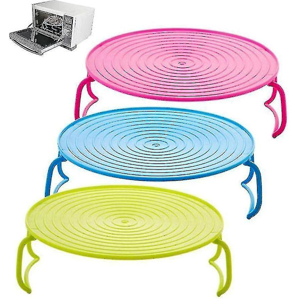 (Bare dampstativ) Multifunksjonell mikrobølgeovn dampstativ pink