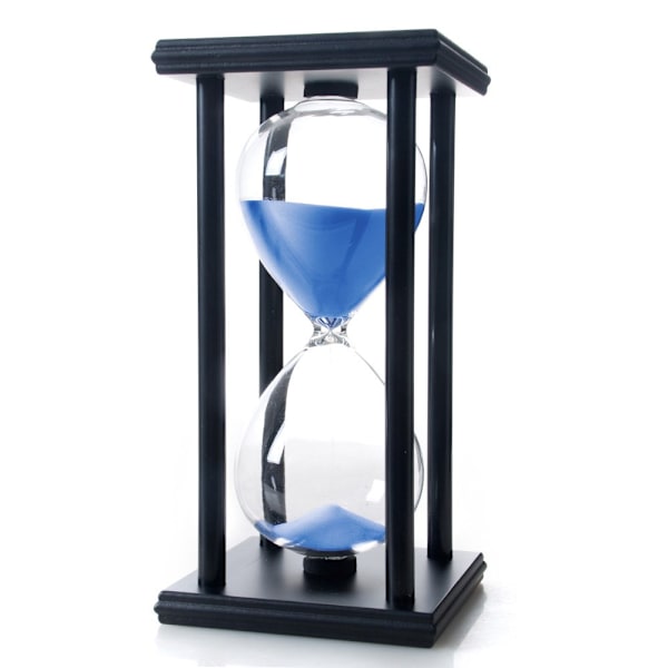 60 minutters timeglas, træ sandstimer