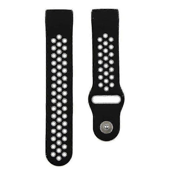 Armbånd Kompatibelt Med Fitbit Charge 3 (Sort)