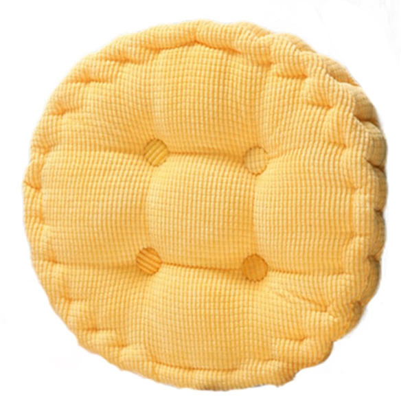 Pyöreä tuolinpehmuste, ruokapöydän tuolien pyöreät istuintyynyt, mukavat pehmustetut tuolipehmusteet kotiin, toimistoon, terassille, autoon, 40 cm