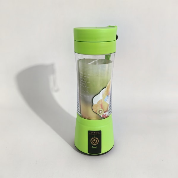 Bärbar Blender, Mini Smoothie Blender MilkShakes Juicer Cup Baby Food Maker, Uppladdningsbar med USB 380 ml sex blad