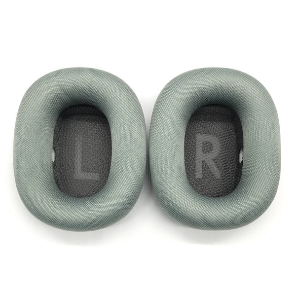 Erstatningsøreputer, Myke Minnefoam Hodetelefonøreputer, Erstatningsøreputersett, Lærøreputer Øreputer for Airpod MAX Headset234 (grønn)