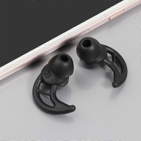 2 par bløde silikone ørepuder ørepropper til Sony earbuds silikone etui ørekrog