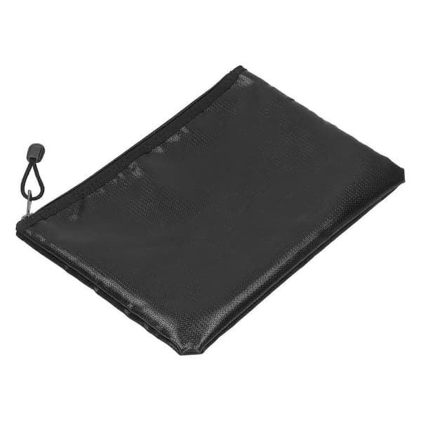 Brannsikker Vanntett Oppbevaringspose med Glidelås Medium 29x20cm - Multifunksjonell Filpose