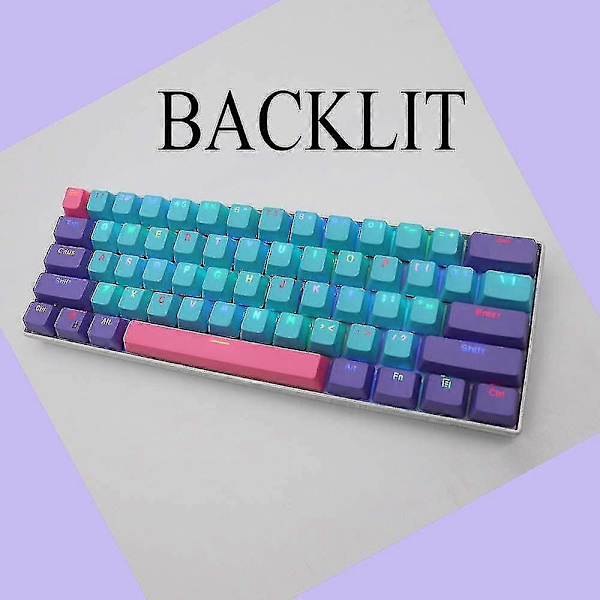 61 Pbt Keycaps 60 Prosent, Ducky One 2 Mini Keycaps Oem Profil