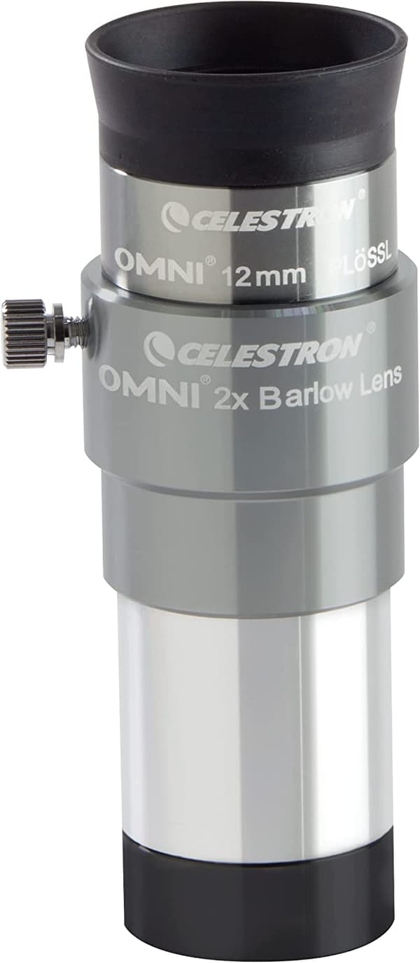 Omni Barlow -linssi, hopea, 2 x 1,25 tuumaa