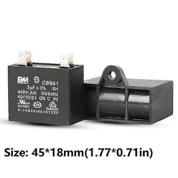 Cbb61 Startkondensator 1-15UF Ventilator Ny Aircondition)
