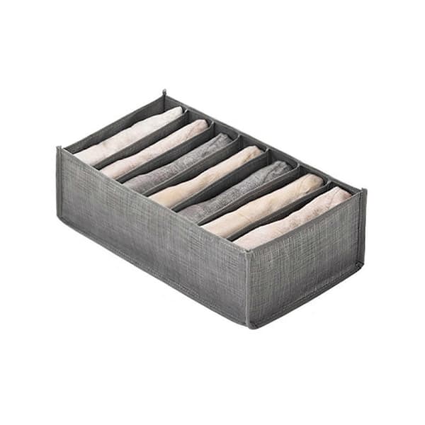 7/9 Fack Klädlåda Organisatör Garderob Förvaringslåda