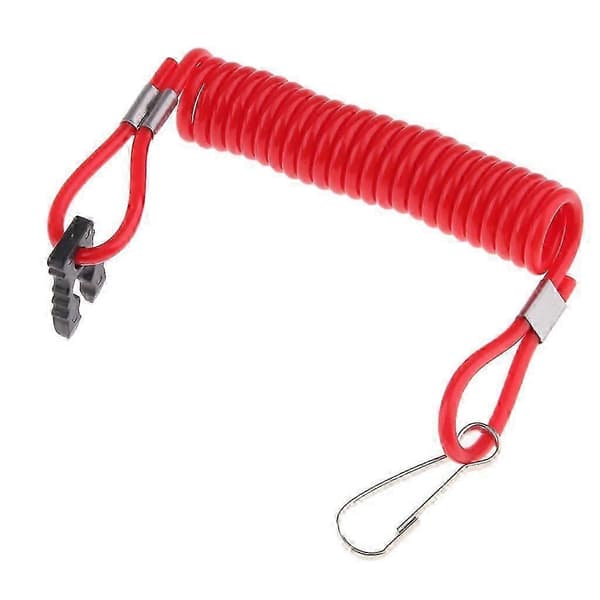 Båd Marine Kill Stop Switch Nøgle Lanyard Passer til Honda Påhængsmotor