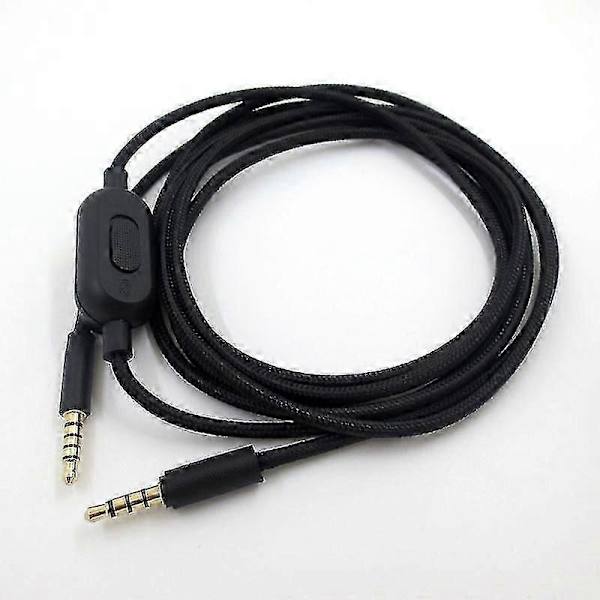 2M Erstatningskabel til Logitech G Pro Inline Mute G Pro X G433 G233 Lydkabel