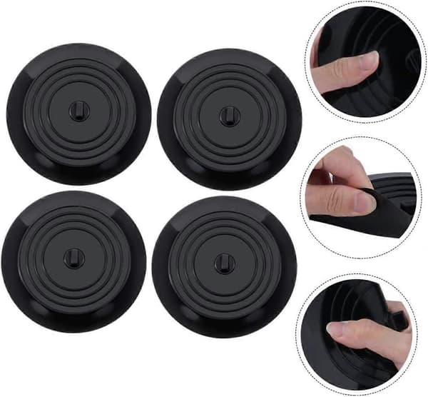 4-pack Silikon Avloppsplugg Överströmningsskydd, Golvbrunnsil