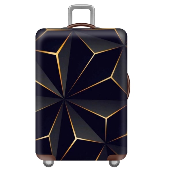 Cover 22-24 tums bagageskydd, 3D-hologramvagnsväska Case Tvättbart cover (S)