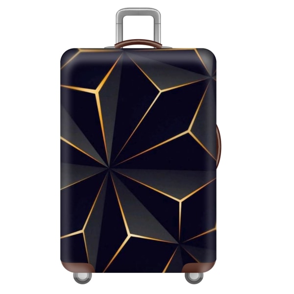 Resväskeöverdrag 26-28 tum Resväskor Skydd, 3D Hologram Trolley Case Skyddande Överdrag Tvättbart Resväskeöverdrag (S)