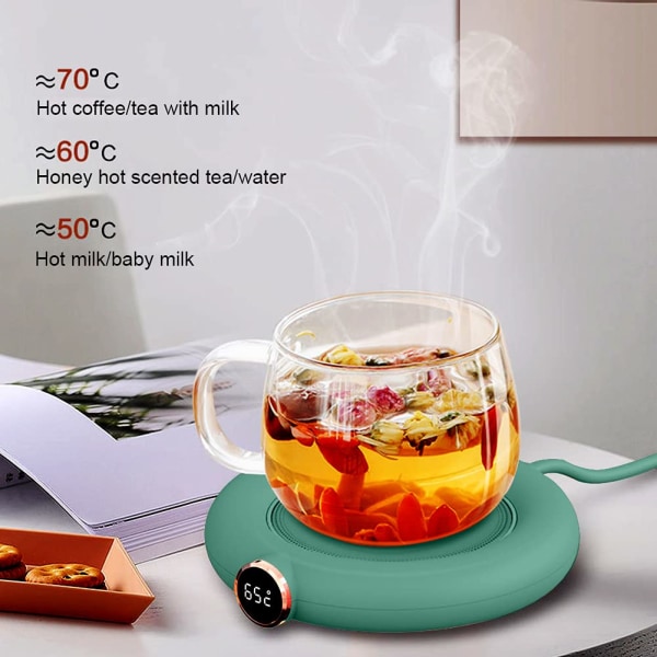 Kaffe Kop Varmer, Automatisk Sluk USB Kop Varmer, Elektrisk Drikke Varmer, Te Drikke Varmer Bakke Kops Pad Varme Underlag 220V