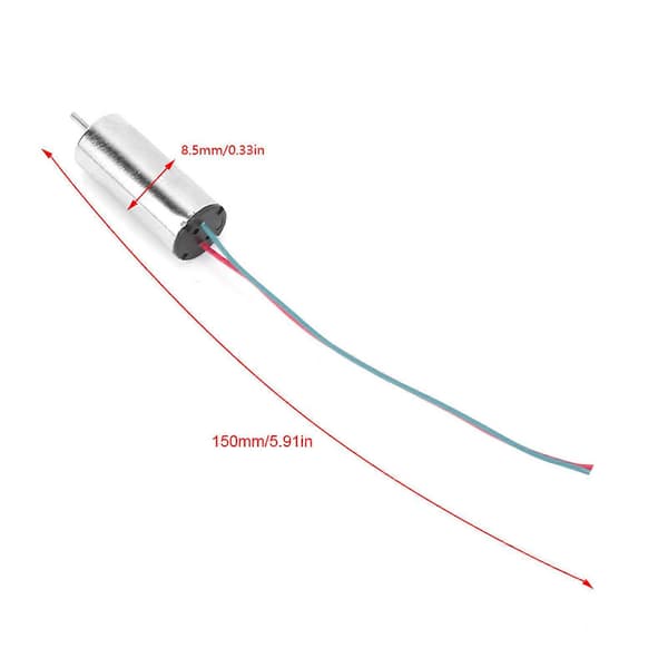 Højhastigheds 44000rpm Coreless Motor til DIY Fly - 4 stk.