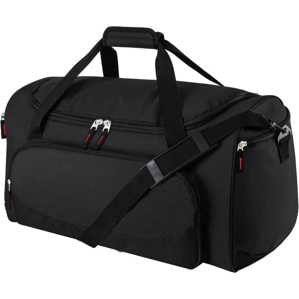 Sports Duffel Bag, Gym Bag, Holdall Sports Bag, Overnatningstaske til mænd med skulderrem