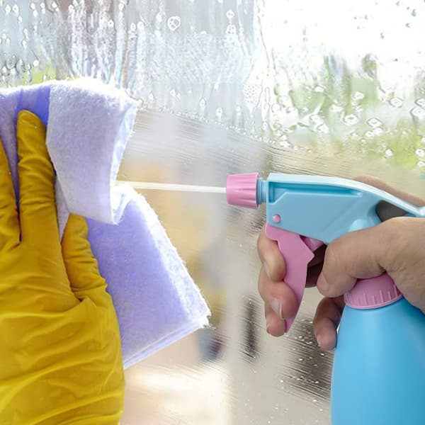 Stykker 500ML Sprayflaske Tomme Påfyllbare Flasker (Ris-rosa-blå)