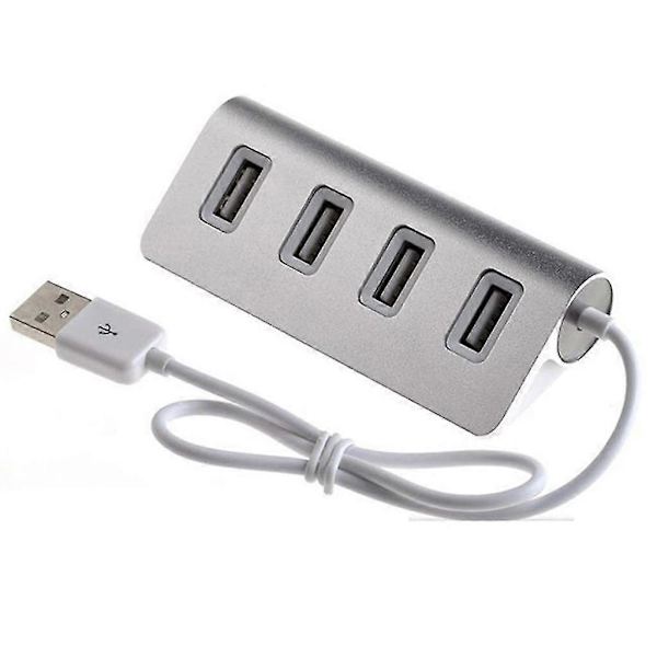 Usb 2.0 Hub Multi-Usb Splitter Adapter 4 Portar Hög Hastighet Multi-Port Hub