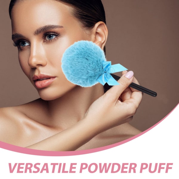 2 stk. pudderpuff-sminkepuffer for puddermakeup-puffer pads sminkeverktøy kvinner sminkepuff