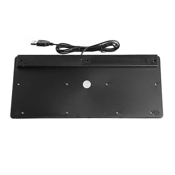Mini Slim Multimedia USB Kablet Eksternt Tastatur For Notebook Laptop PC Datamaskin