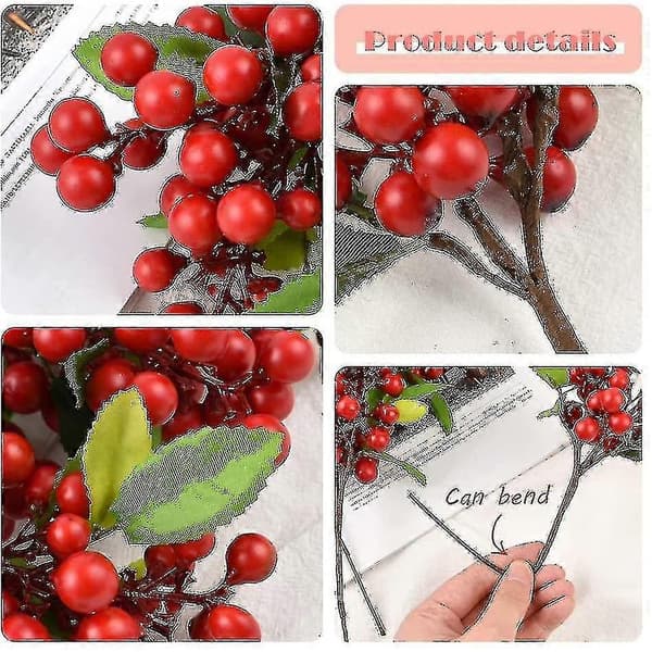 Blomsterarrangemang Tillbehör Små Bär Blåbär Acacia