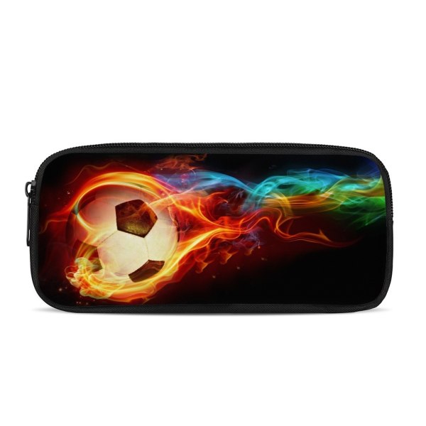 Barn Suddgummi Case Box Fire Fotboll Unikt print