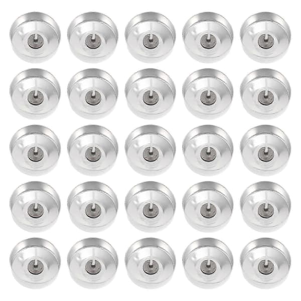 100 Sett Aluminium Tealight-kopper Tealight Tomme Etuier Lyslagingstilbehør