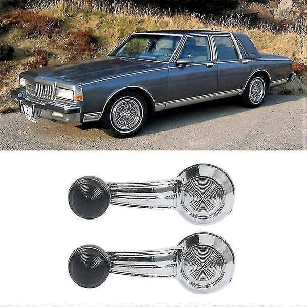 Til Chevy Olds Buick Klassisk Bil Indvendig Dør Vindueshåndsving 1 Par