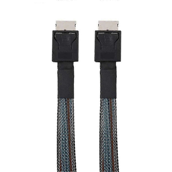 PCIE4.0 MINI SAS-kabel 24Gbps Oculink Data Extension-kabel SFF-8611 til SFF-8611 Server Data Transfer Line (0,5 m)