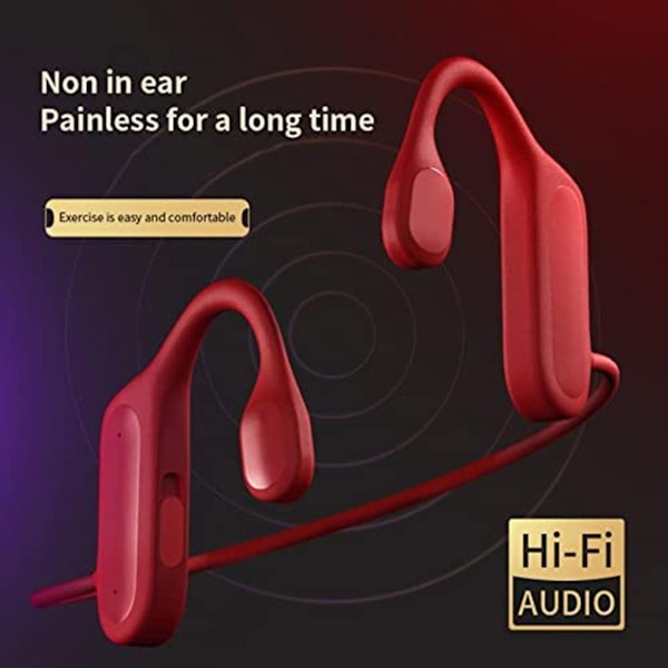 Luunjohtuminen Bluetooth-kuulokkeet langattomat mikrofonilla