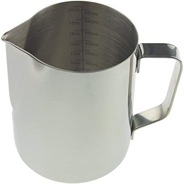 600 ml:n barista-maitoastia kahvikoneeseen, maidon vaahdottamiseen