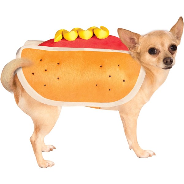 HALLOWEEN Pet Hot Dog Kostym Unisex för vuxna