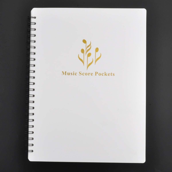 Music Sheet File Paper Storage Folder Spectrum Folder(White)