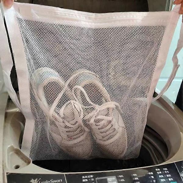 1 pakke sneaker-tørrepose, skotørrernet til dør med elastiske stropper