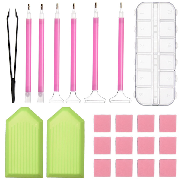 Timanttimaalaustyökalut DIY Timanttipakkaus