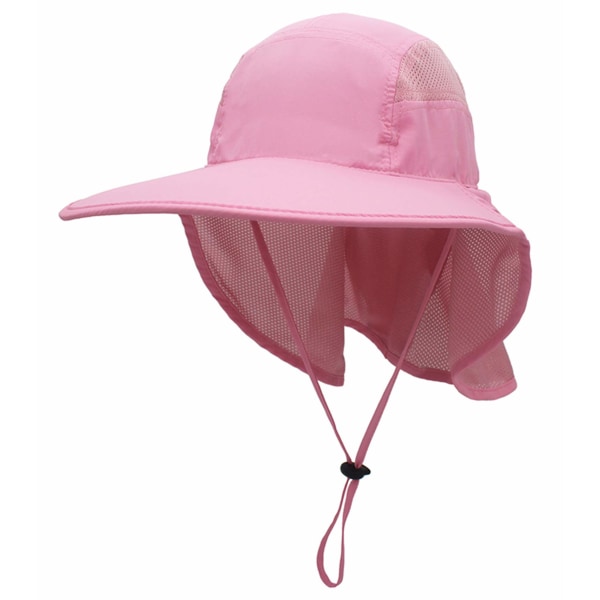 Solhatt  UPF 50+ Mesh med nackskydd Andningsbar Packable Hat