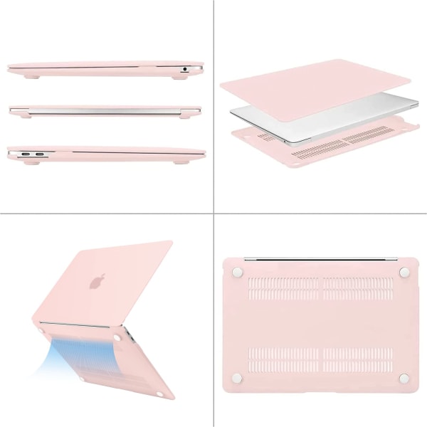 Case för MacBook Air 13 tum Case A2337 A2179 , rosa