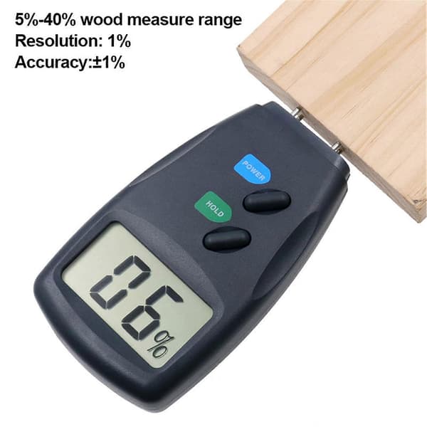 MD-4G Pin-typ Träfuktmätare - Batterifri Fukttestare För Trä, Bambu, Papper, Etc.