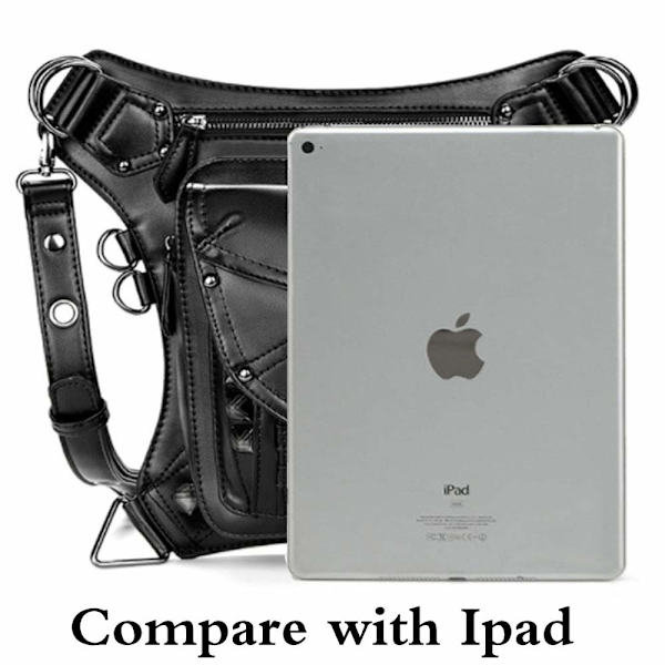 Halloween Vattentät Midjeväska Taktisk Drop Leg Väska Utomhus Cykel Cykling Vandring Fanny Pack Höft/Lår Väska Påse Axel Crossbody Väska