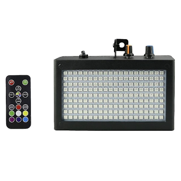 180 Strobe Blixtlampa Bärbar 35w Rgb Fjärrkontroll Ljudstyrning Strobehastighet Justerbar För Scen Disk -(ws)