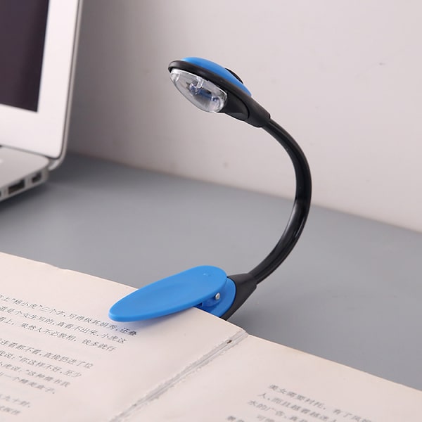 Mini Fleksibel Clip-on Lys Boglampe Led Rejse Bog Læselampe