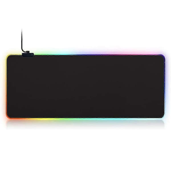 Rgb Gaming Musemåtte, 8 Tommer, Skridsikker Gummibase, 800x300x4mm