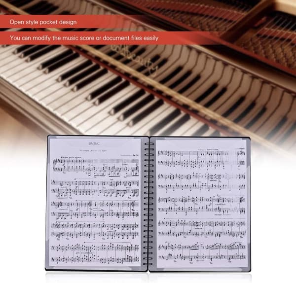 Musikkarkfilmappe, Spektrummappe (Svart)