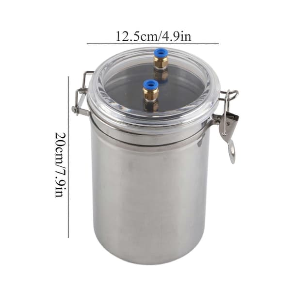 Elektrisk malkemaskine, bærbar 2L rustfri stål malker til køer (110-240V)